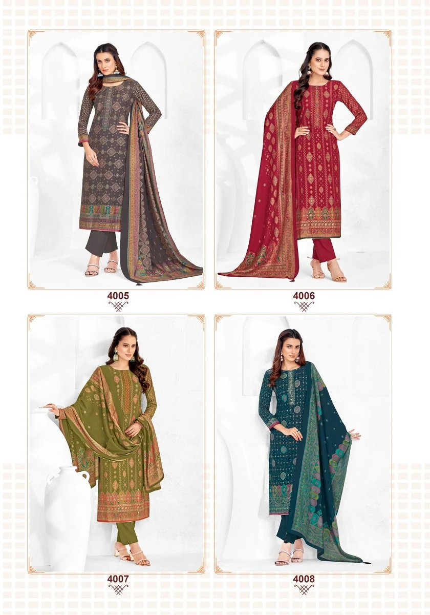 Suryajyoti Pushpa Vol 4 Pure Model Wholesale Salwar Suit Catalog — Wholesale Salwar Suits, MPA wholesale from Surat — view 9